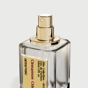 003 Cinnamon Cider unisex perfume perfume glass side view
