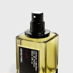 008 Azadi Feminine perfume perfume glass side view