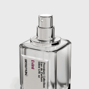 017 Evini Feminine perfume perfume glass side view