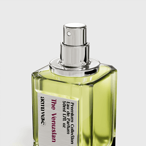 022 The Venusian Feminine perfume perfume glass side view