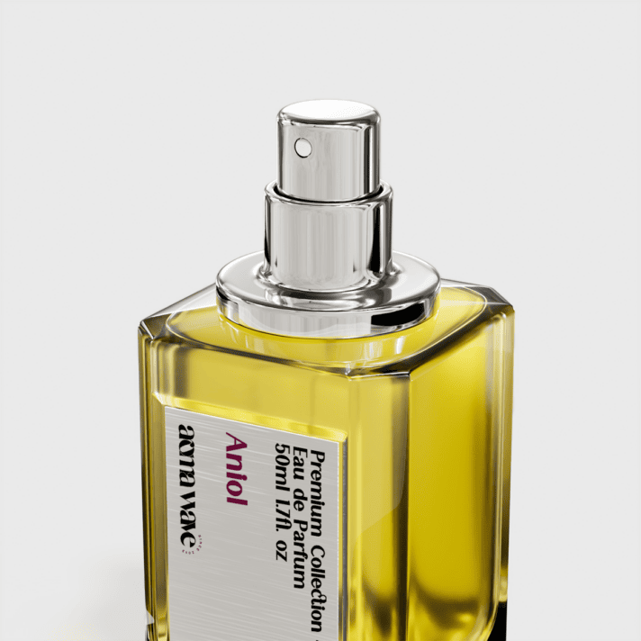 035 Aniol Feminine perfume perfume glass side view