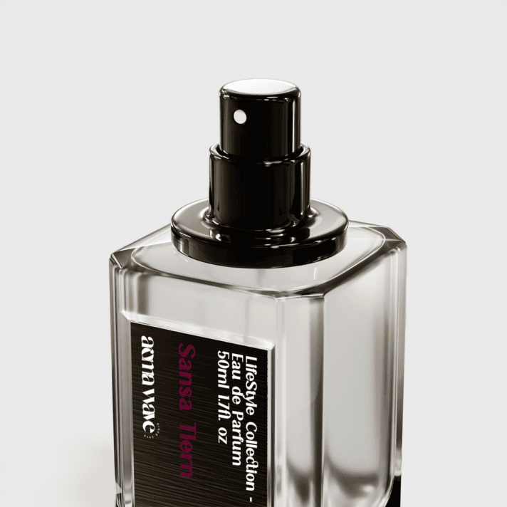 037 Sansa Tiern Feminine perfume perfume glass side view