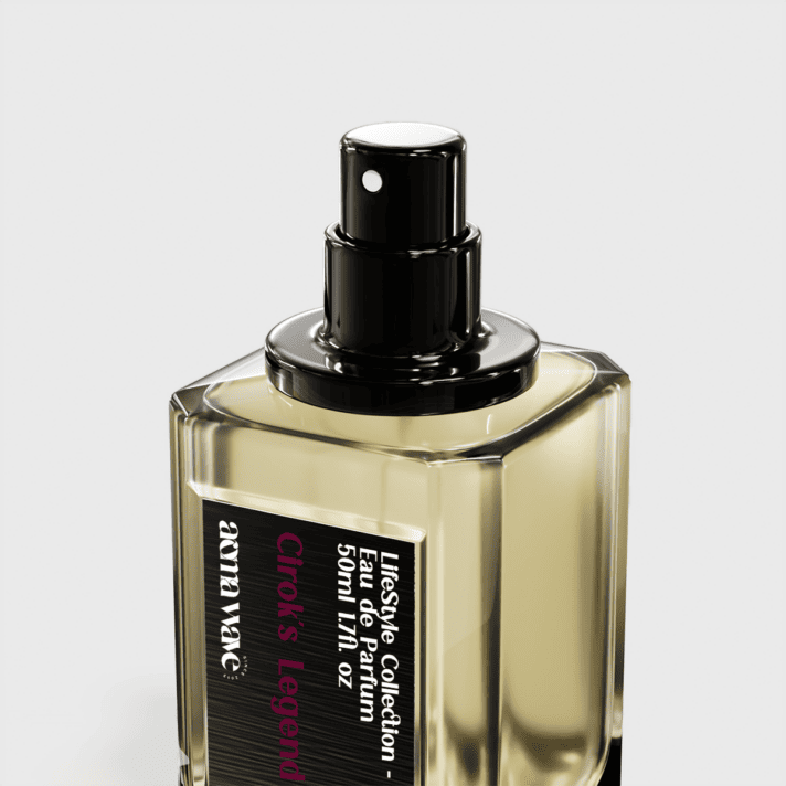 044 Ciroks Legend Masculine perfume perfume glass side view
