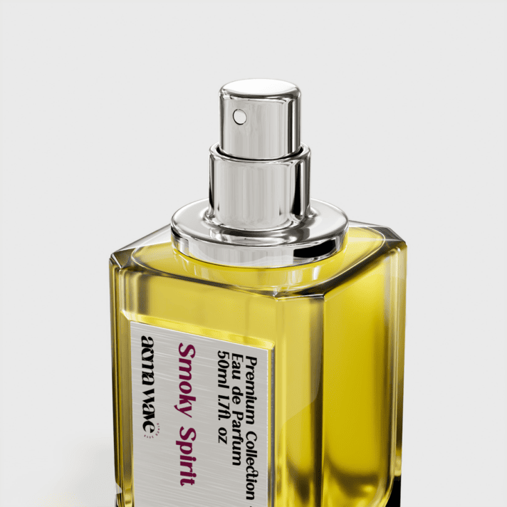 050 Smoky Spirit Unisex perfume perfume glass side view