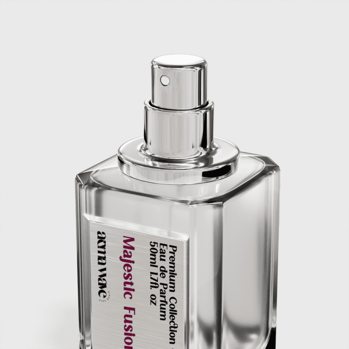 072 Majestic Fusion Unisex perfume perfume glass side view