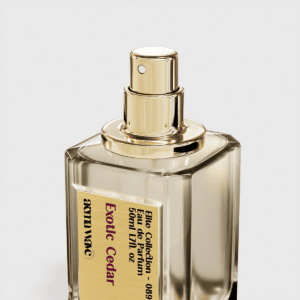 089 Exotic Cedar Unisex perfume perfume glass side view