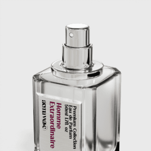 092 Homme Extraordinaire Masculine perfume perfume glass side view