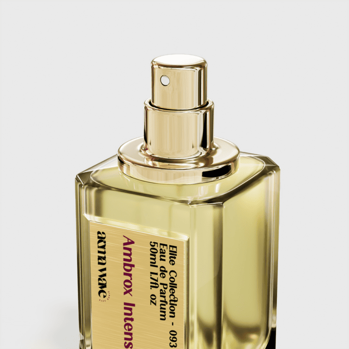 093 Ambrox Intense Masculine perfume perfume glass side view